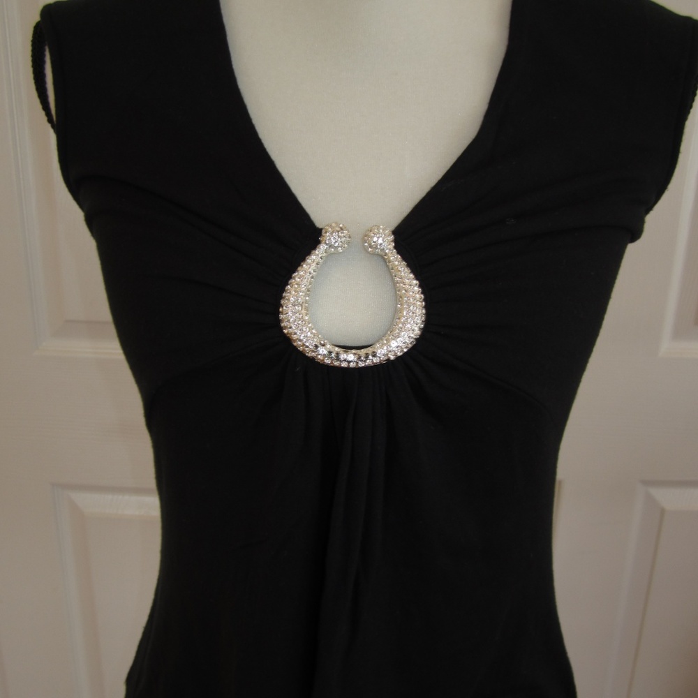Express Black Dressy Top - Picture 2 of 6